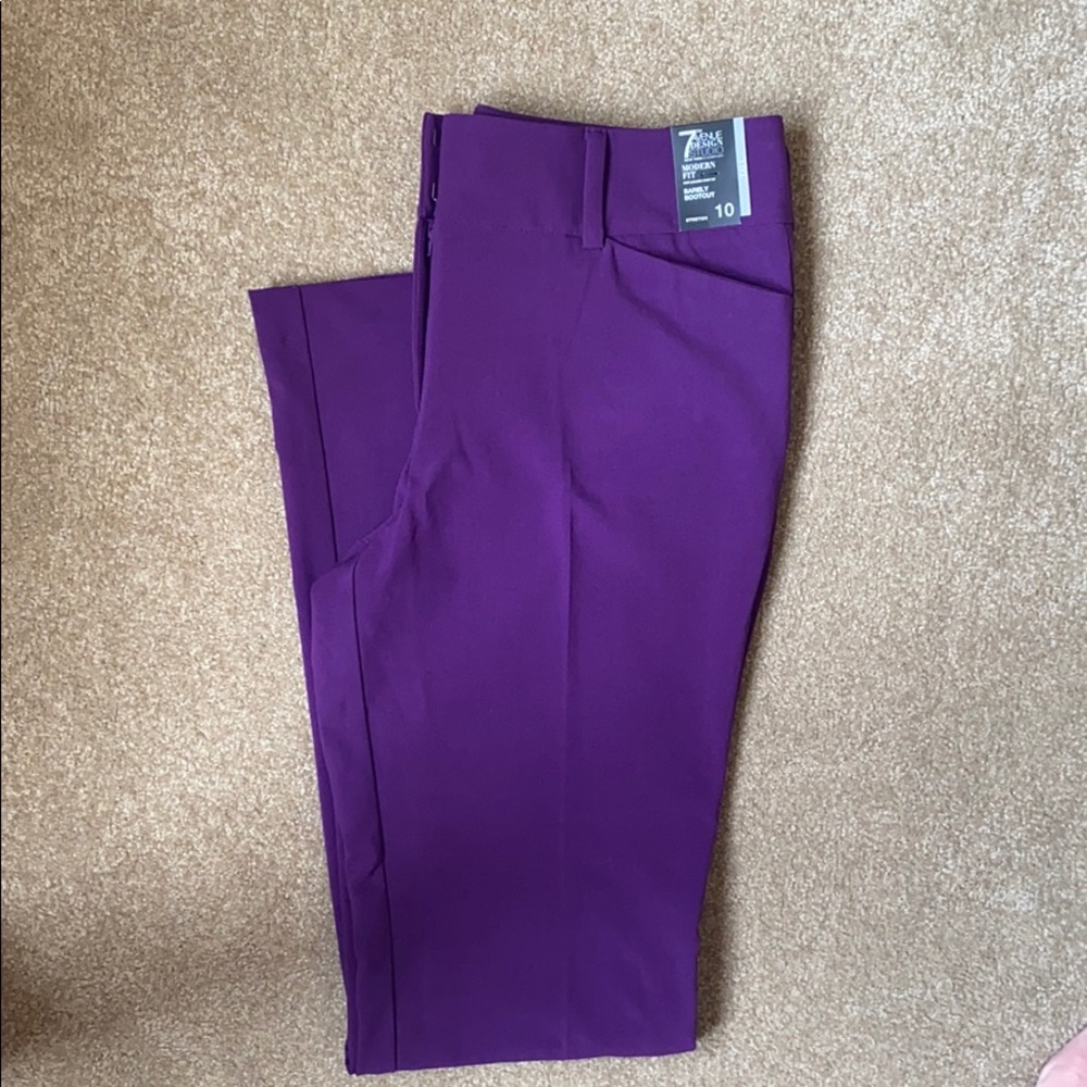 NWT New York and Co Barely Bootcut Pant Sz 10 Tall